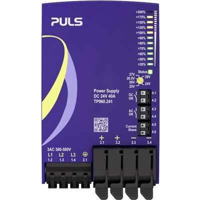 PULS sieťový zdroj na montážnu lištu (DIN lištu), 24 V/DC, 40 A, 960 W, výstupy 1 x