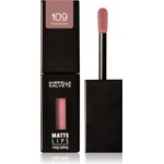 Gabriella Salvete Matte Lips дълготрайно течно червило с матиращ ефект цвят 109 Mocaccino 4, 5ml