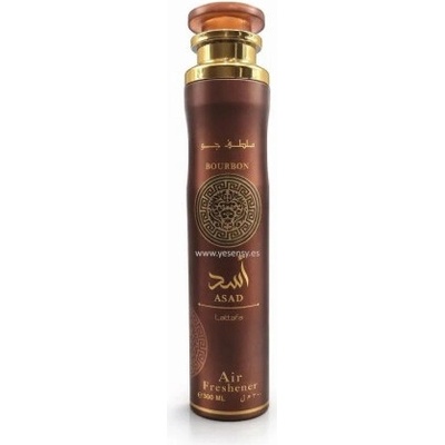 Lattafa Osvěžovač vzduchu ASAD BOURBON 300 ml