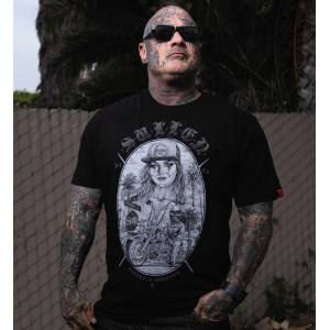 SULLEN Мъжка тениска sullen - premium - paradize forever - jet black - scm7262_jtbk