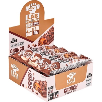 Lab Nutrition Classic Crunch Protein Bar 29% [12 x 70 грама] Шоколад