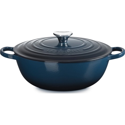 Le Creuset 21114281290475 Hrniec La Marmite Signature 28 cm, tmavomodrý
