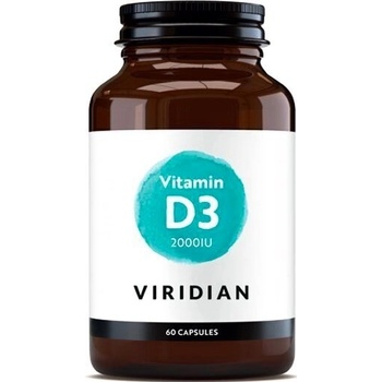 Viridian Vitamin D3 2000IU 60 kapsúl