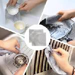 TSRKitchen Кухненски кърпи с метални нишки 5 бр. , миене, почистване на съдове и кухни - TSRKitchen