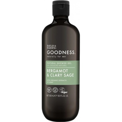 Baylis & Harding Prírodný sprchový gél Goodness Bergamot/Clary Sage 500 ml