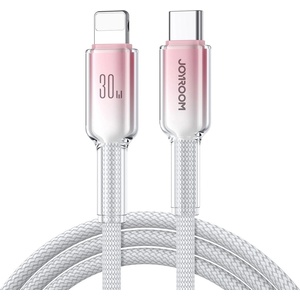 JOYROOM Crystal-Clear Series S-A42 USB-C/Lightning white
