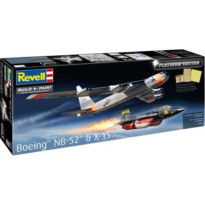 Revell Plastic ModelKit lietadlo 03793 B52D Stratofortress Platinum Edition 1:72