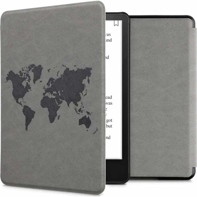 KW Mobile Travel Outline KW5625807 pre Amazon Kindle Paperwhite 5 2021 šedé