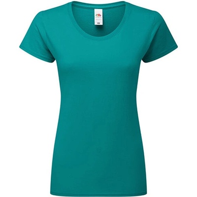 Fruit of the Loom Dámske triko 61 424 0 Ocean Teal