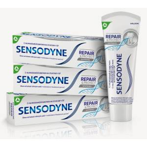 Sensodyne Паста за зъби Sensodyne REPAIR PROTECT 3x75ml Избелваща