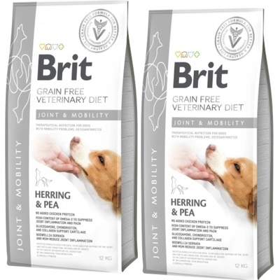 Brit Grain Free veterinary diets dog Mobility 2 x 12 kg