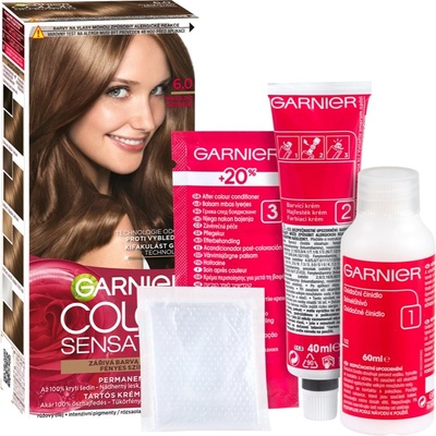 Garnier Color Sensation permanentní barva na vlasy 6,0 Precious Dark Blonde 40 ml
