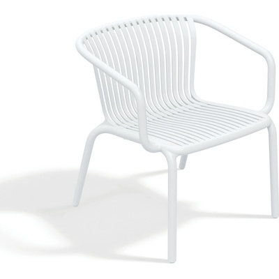 Lazy Momo Stolička kreslo BRENE 670x625x740 mm Biela