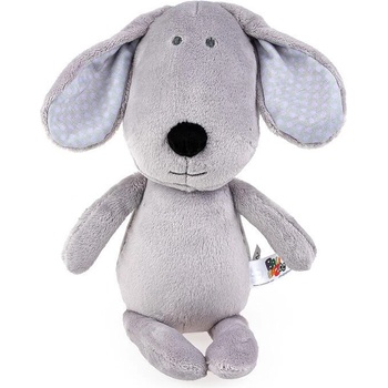 Balibazoo Мека играчка За Гушкане Dog 28cm сив 81994 (111057)