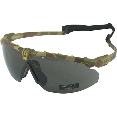 Okuliare Kombat Ranger Camo rám dymová sklá