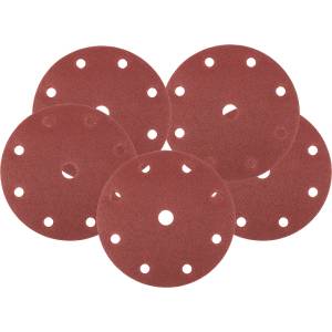 NEO TOOLS Шлифовъчни дискове 150 mm, P120, 5 бр. , с 9 отвора за 04-721 08-994 (08-994)