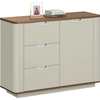 RFG Шкаф Elmaz RFG, 1200 х 400 х 900 mm, дъб и сиво