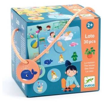 DJECO Детска игра лото - Къща - djeco (dj08192)
