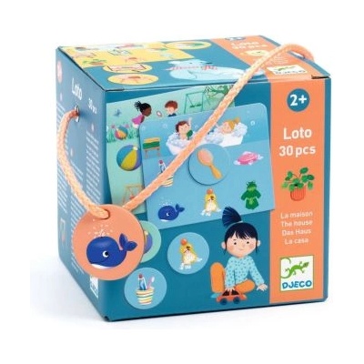 DJECO Детска игра лото - Къща - djeco (dj08192)