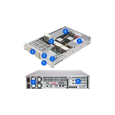 Supermicro CSE-822T-R500RC