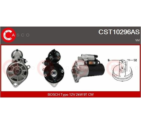Štartér CASCO CST10296AS