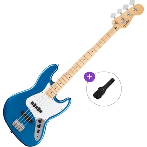 Fender Standard Jazz Bass MN Basic SET Aqua Marine Metallic Електрическа бас китара