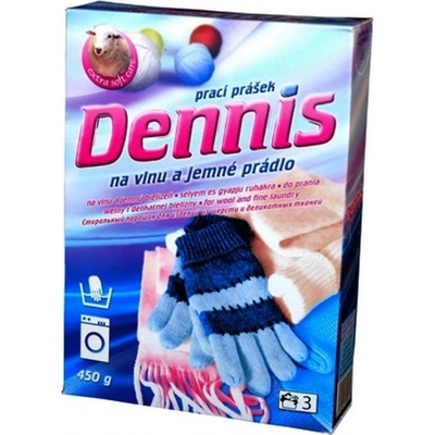Dennis prací prášok na vlnu a jemné prádlo 450 g