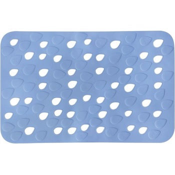 SPIRELLA ПОСТЕЛКА DROPS PVC ЗА ДУШ ЗОНА 53x35 СИН (40.07564)