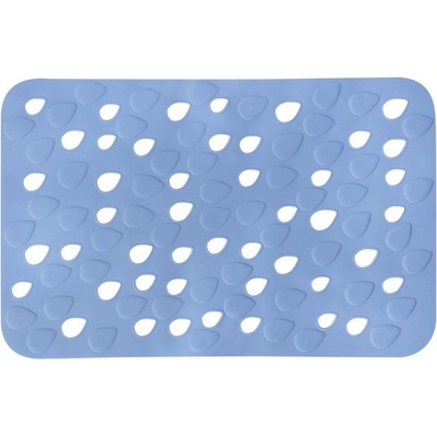 SPIRELLA ПОСТЕЛКА DROPS PVC ЗА ДУШ ЗОНА 53x35 СИН (40.07564)