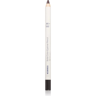 Korres Solid Color Eyeliner Pencil кремообразен молив за очи цвят Brown 1.2 гр