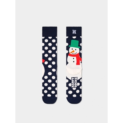 Happy Socks Jumbo Snowman navy/white