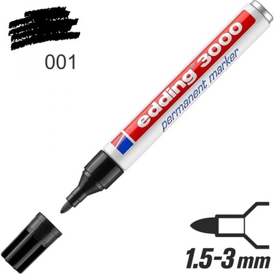 Edding 3000 čierny