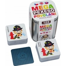 Mega Pexeso Povolanie 128 kariet v plechovej krabičke 6x6x8,5cm Hmaťák