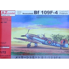 AZ Model Messerschmitt Bf 109F 4 Captured 1:72