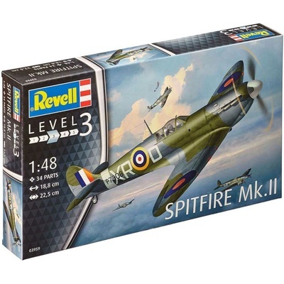 Revell Model Kit Plastic plane 03959 Supermarine Spitfire Mk. II 1:48