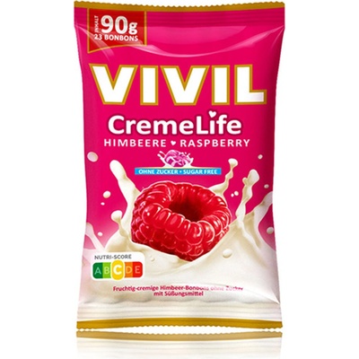 Vivil CremeLife malina bez cukru 90 g