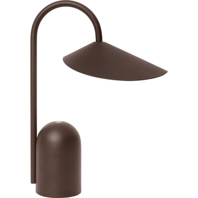 ferm LIVING Безжична лампа Arum шоколадова (1104270856)