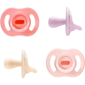 Tommee Tippee Ultra Light Stay Put 0-6 m биберон Girl 4 бр