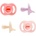 Tommee Tippee Ultra Light Stay Put 0-6 m биберон Girl 4 бр