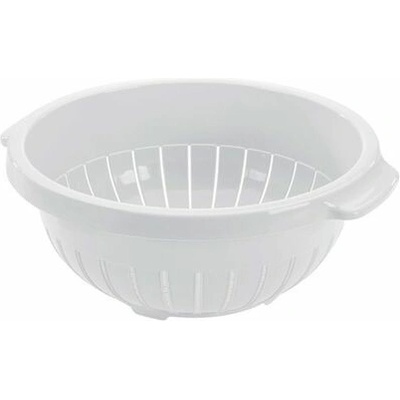 cedník d27x11cm, stojící, bílý, plast