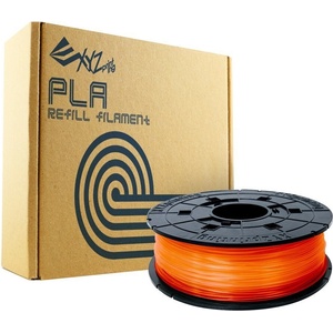 XYZprinting RFPLBXEU07E печатни материали за 3D принтер Полимлечна киселина Оранжев, Прозрачен 600 г (RFPLBXEU07E)