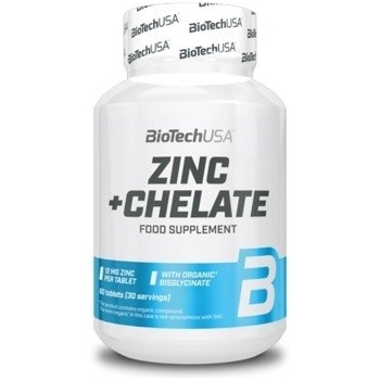 BioTech USA Zinc+Chelate 60 tabliet