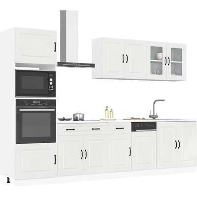 vidaXL Комплект кухненски шкафове от 7 части Kalmar, инженерно дърво (3314733)