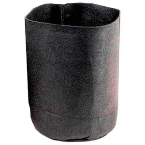  Root Tex 18.92L - Черна, кръгла саксия от геотекстил