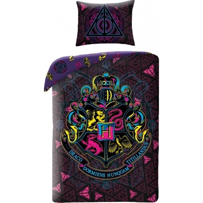 Halantex Детски спален комплект Halantex - Harry Potter, неон (HP-8083BL)