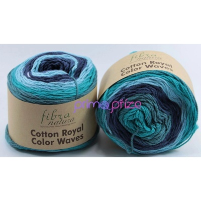 FIBRA NATURA Cotton Royal Color Wawes 22-11 vícebarevná