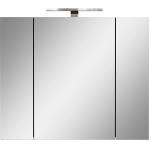 Germania Сив шкаф за баня 80x71 cm - Germania (2382-677)
