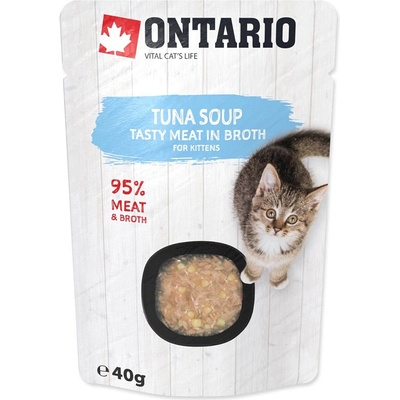 Ontario Soup Kitten Tuna Rice & Vegetable 40 g