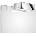 DECOR WALTHER Лампа над огледалото Box Clip On LED 15 см хром (0419700)