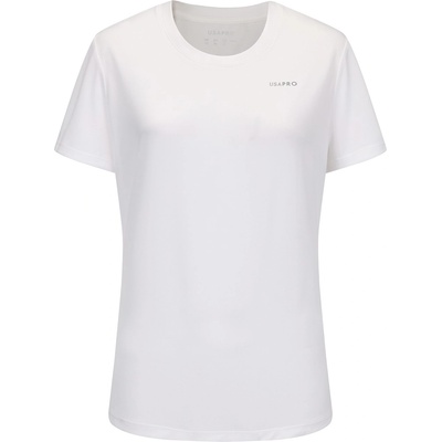 USA Pro Дамска тениска USA Pro Tech C Tee Womens - White